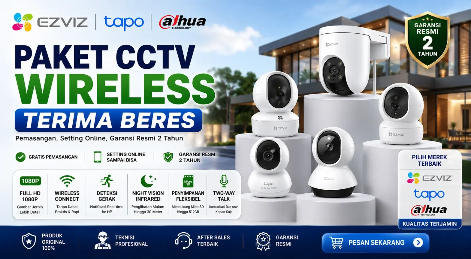 paket cctv wireless