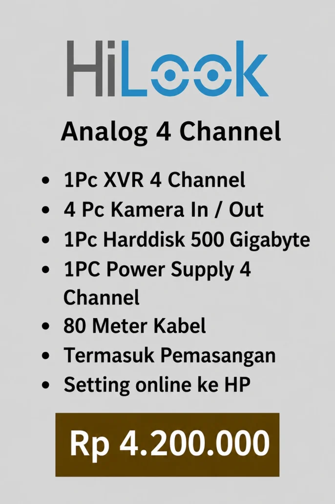 paket cctv hilook