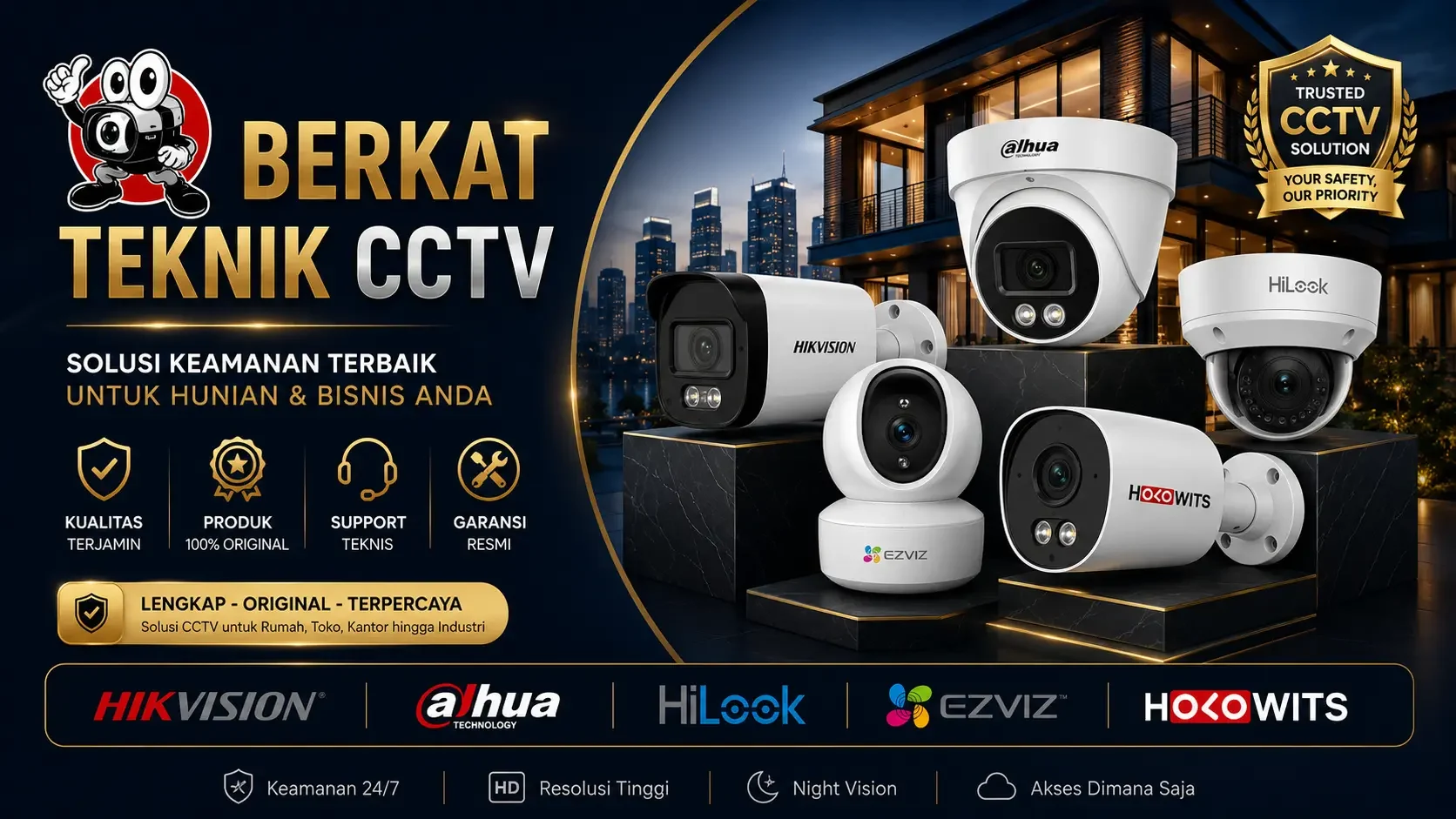 pasang cctv murah